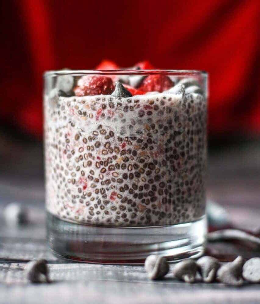 Raspberry Chia Pudding