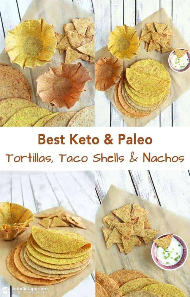 Best Keto and Paleo Tortillas, Taco Shells, and Nachos
