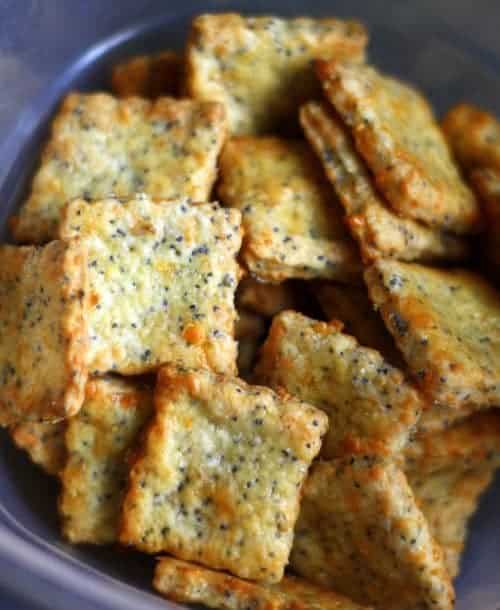 Parmesan Cheddar Crackers