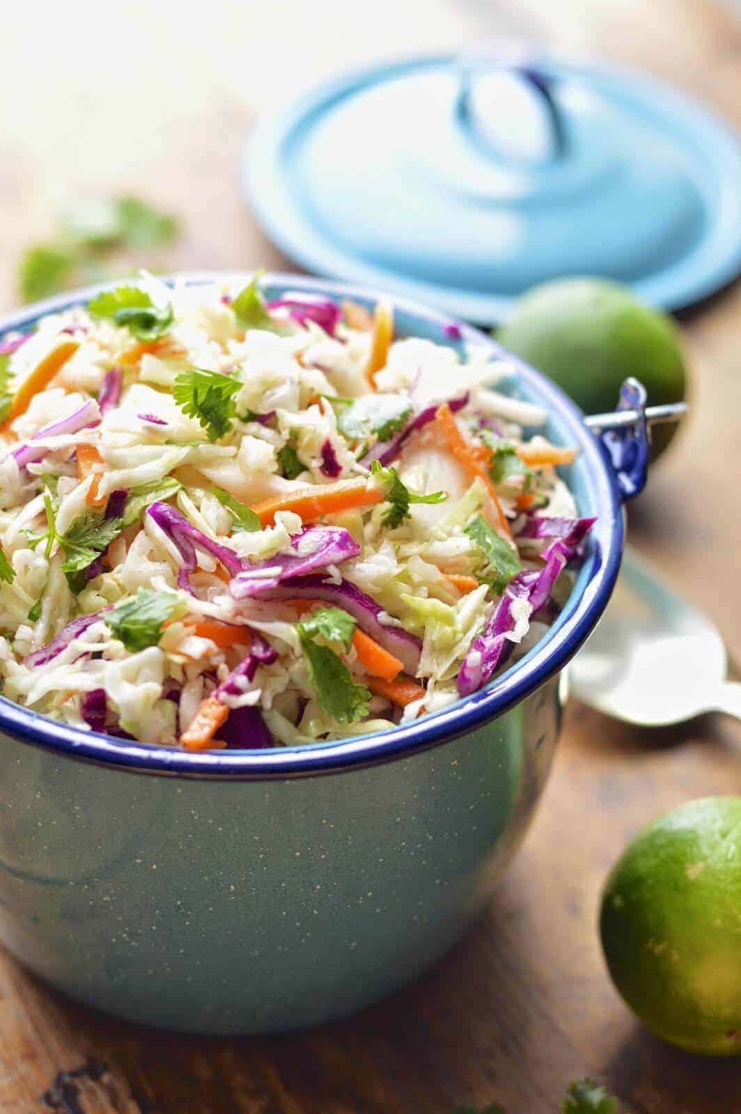 Easy Sweet And Spicy Mexican Cole Slaw