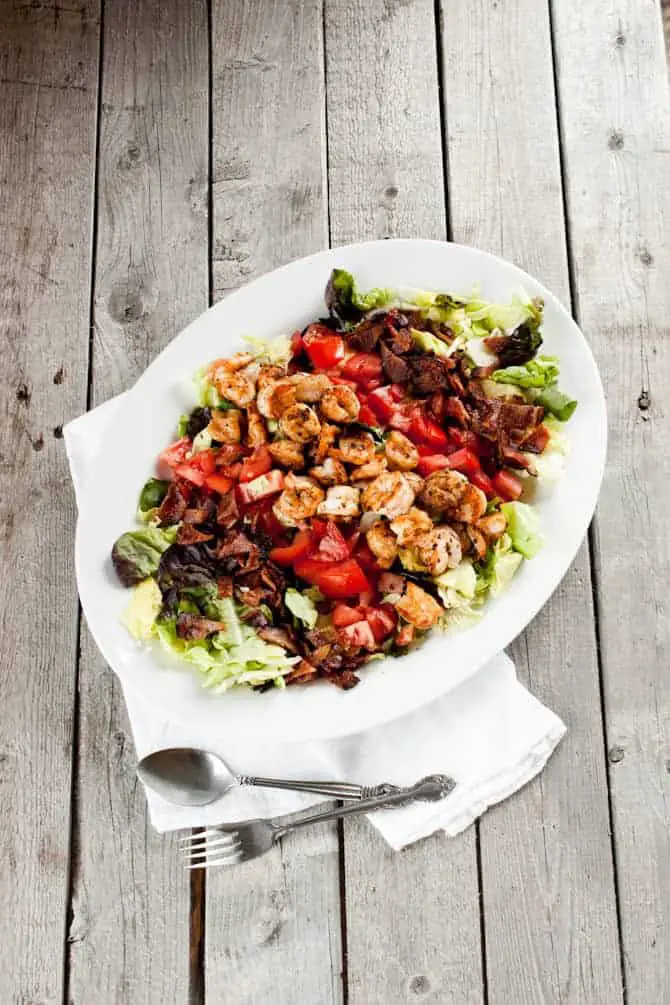 Shrimp BLT Salad