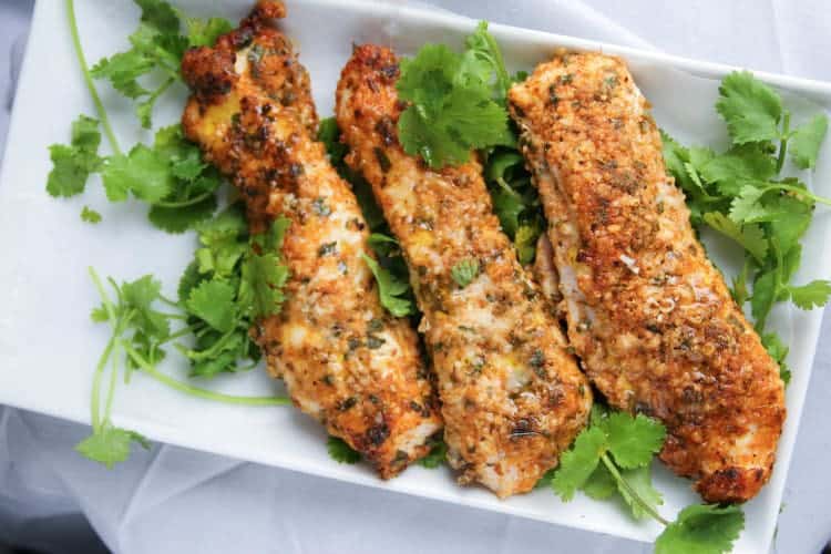 Low-Carb Baked Chicken Tenders