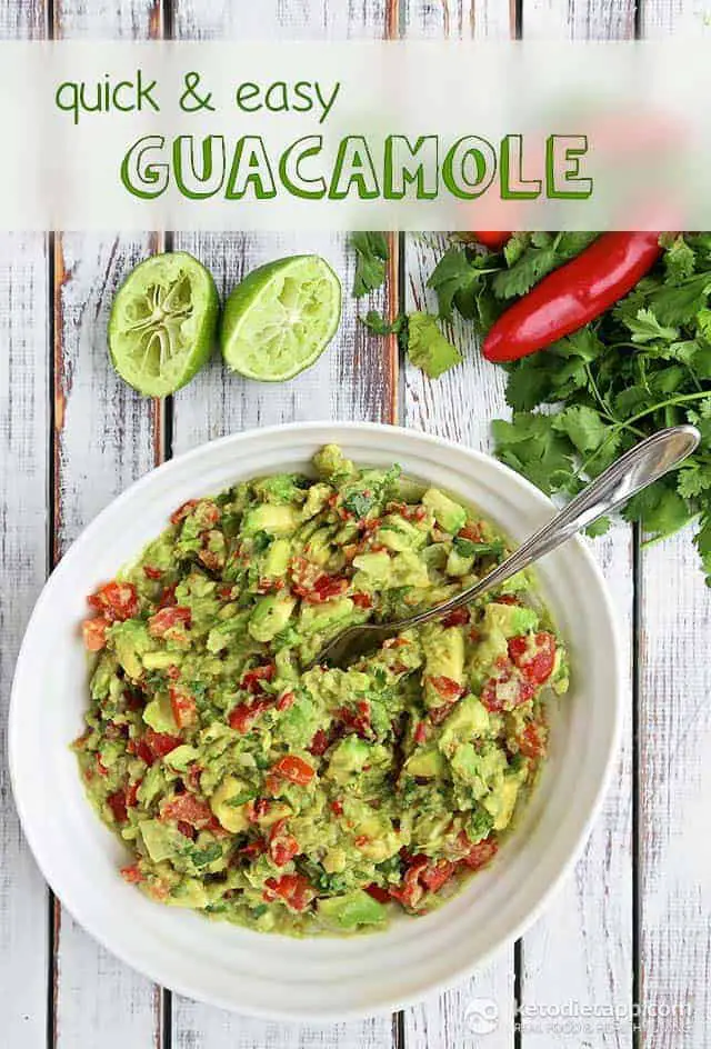 Quick And Easy Guacamole