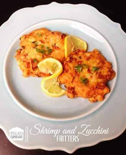 Paleo Shrimp And Zucchini Fritters