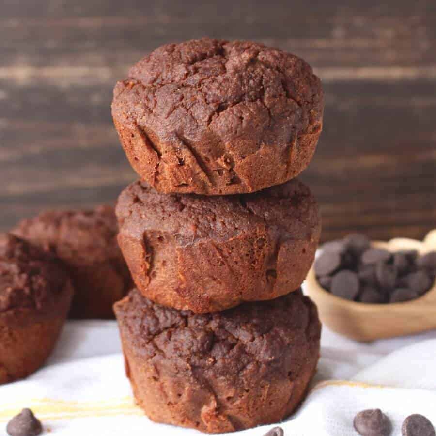 Chocolate Banana Muffins