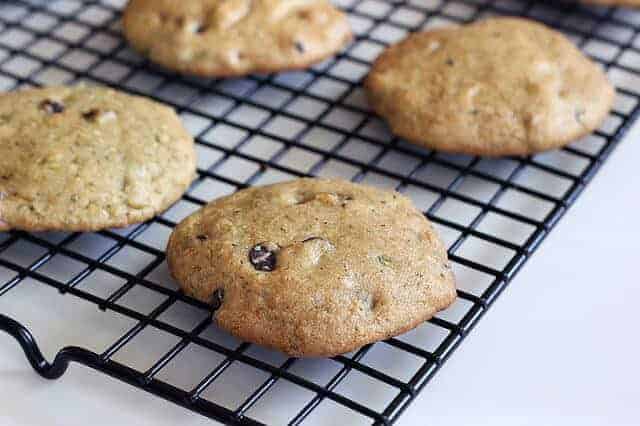 Grain-Free Zucchini Chocolate Chip Cookies