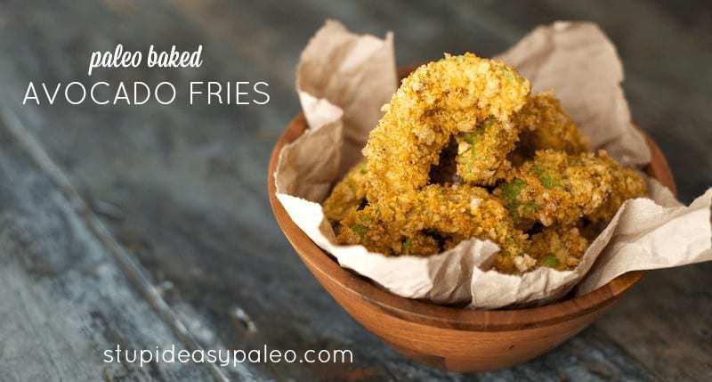 Paleo Baked Avocado Fries