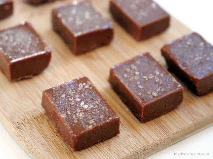 Salted Tahini Fudge