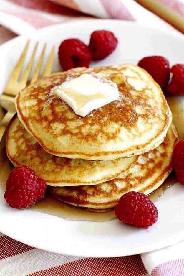 Fluffy Coconut Flour Pancakes