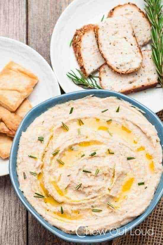 White Bean Garlic Dip