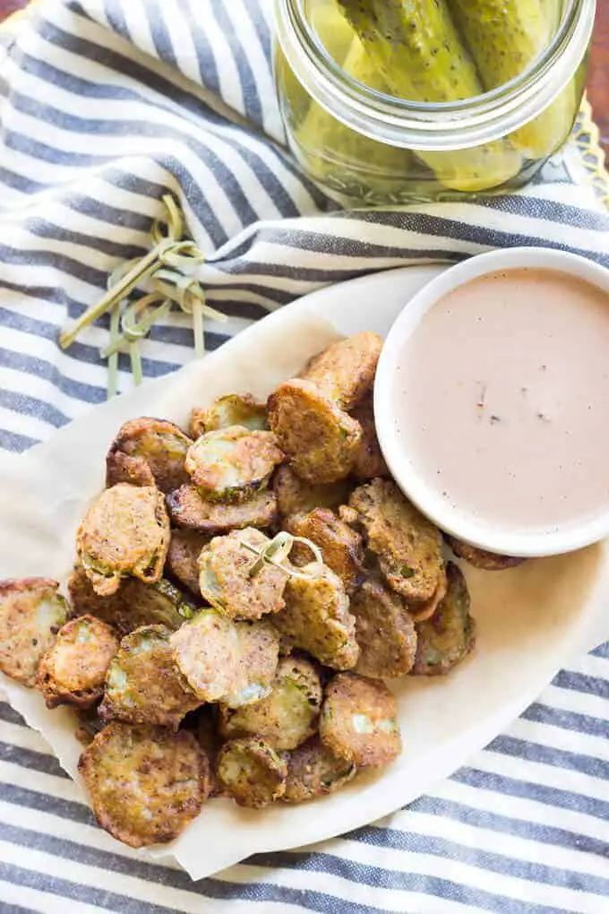 Paleo Fried Pickles