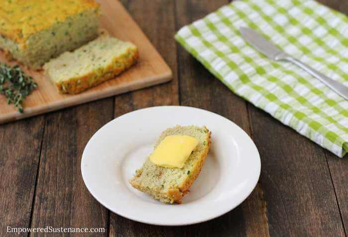 A Low-Carb, Garden Fresh Zucchini Bread