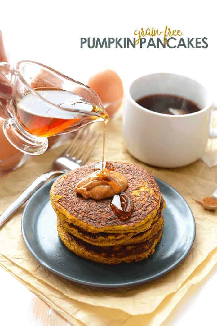 Paleo Pumpkin Pancakes