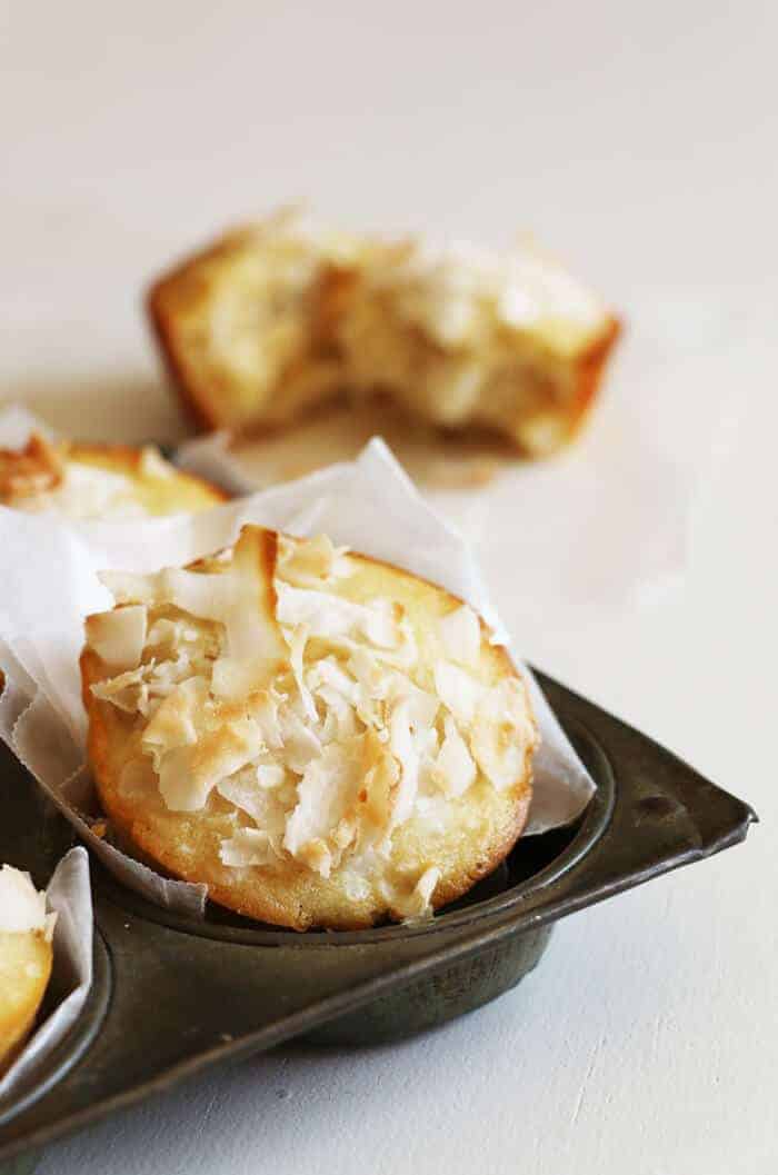 Pineapple Coconut Muffins