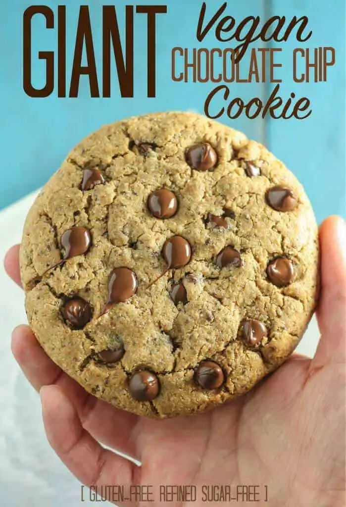 Giant Vegan Chocolate Chip Cookie