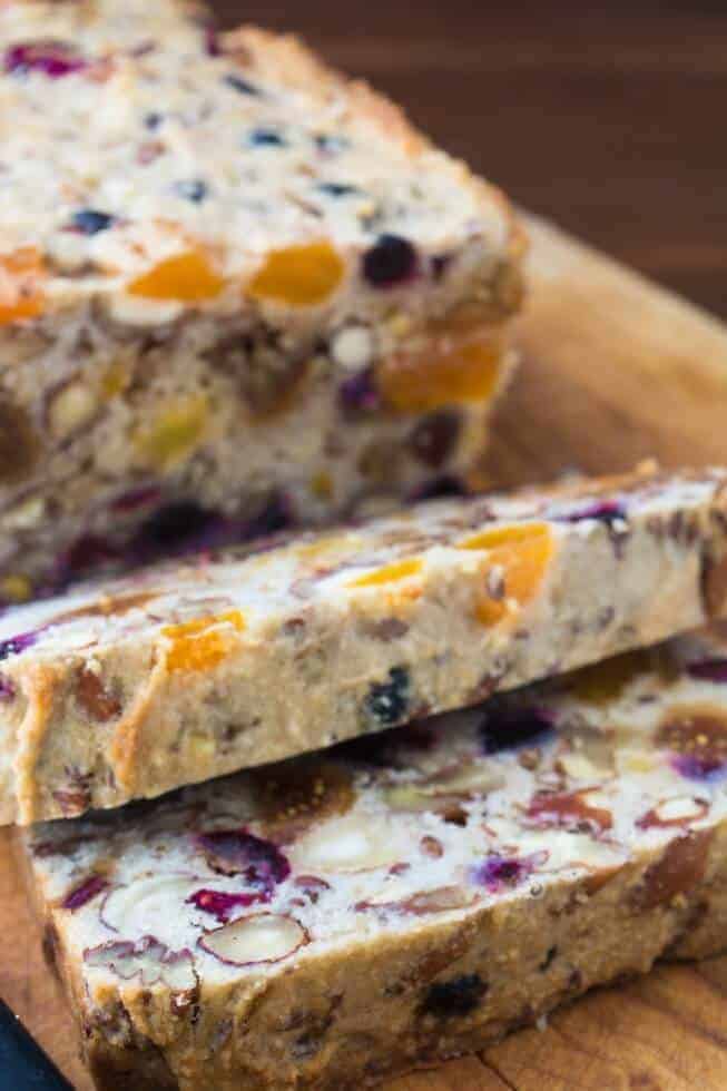 Paleo Fruit and Nut Bread