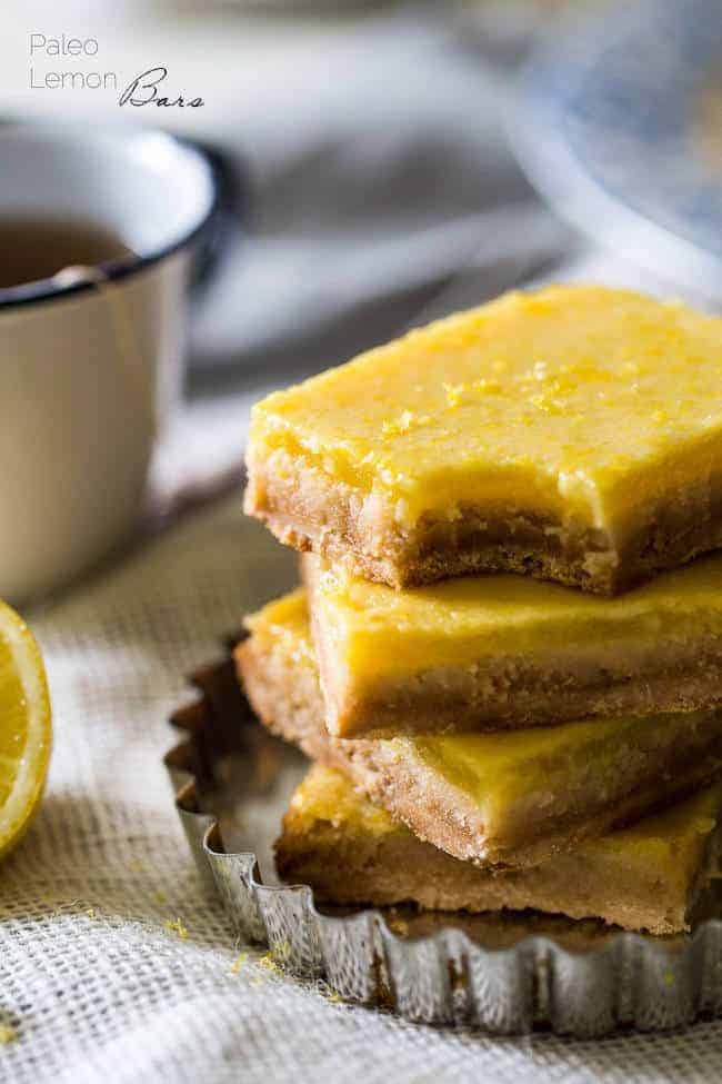 Paleo Lemon Bar