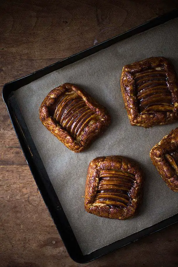 Salted Caramel Apple Tartlets