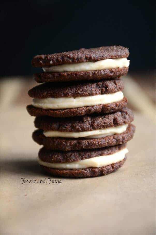 Paleo Oreo Cookie