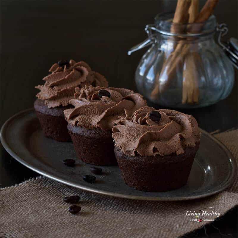 Cinnamon Mocha Cupcakes