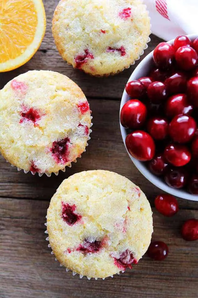 Cranberry Orange Muffins