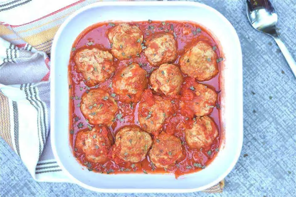 Paleo Slow Cooker Turkey Meatballs