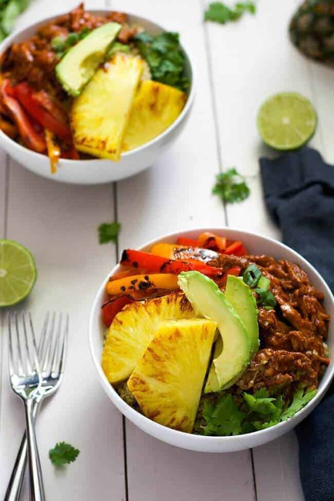 Paleo Pork Burrito Bowls