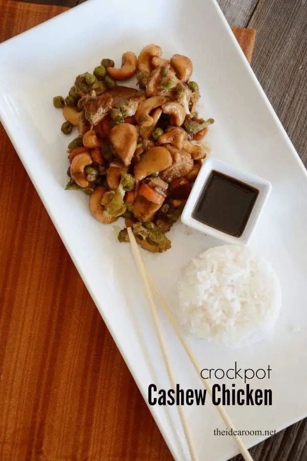 Paleo Crock Pot Cashew Chicken