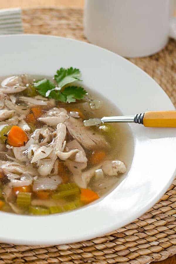 Paleo Crock Pot Chicken Soup