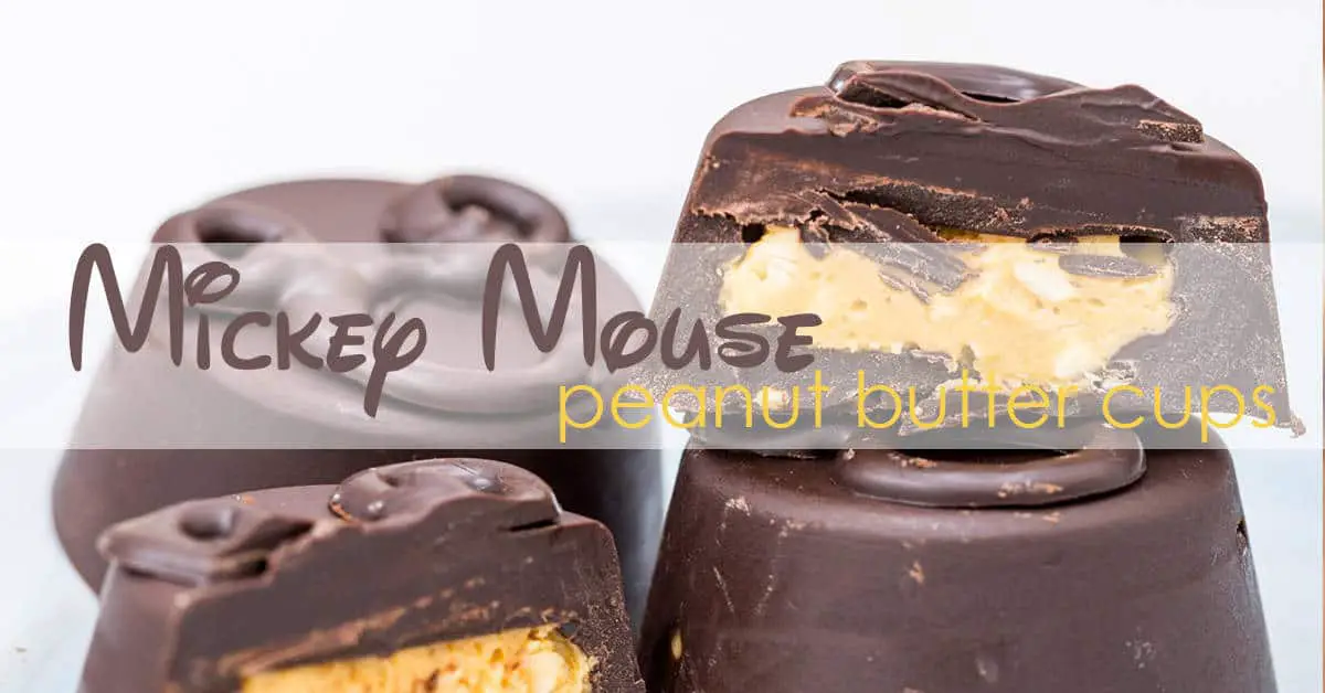 Low-Carb Mickey Peanut Butter Cups