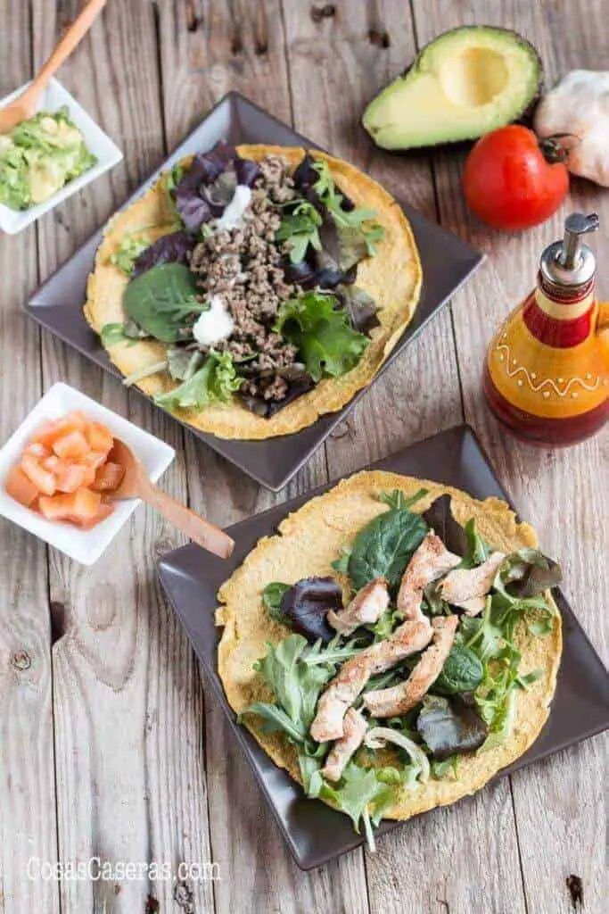 Low Carb Paleo Tortillas with Flaxseeds and Eggs