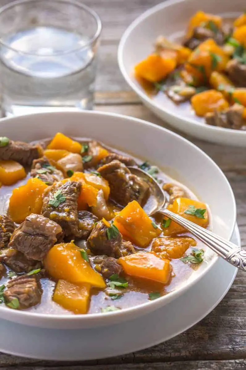 Beef and Butternut Squash Stew