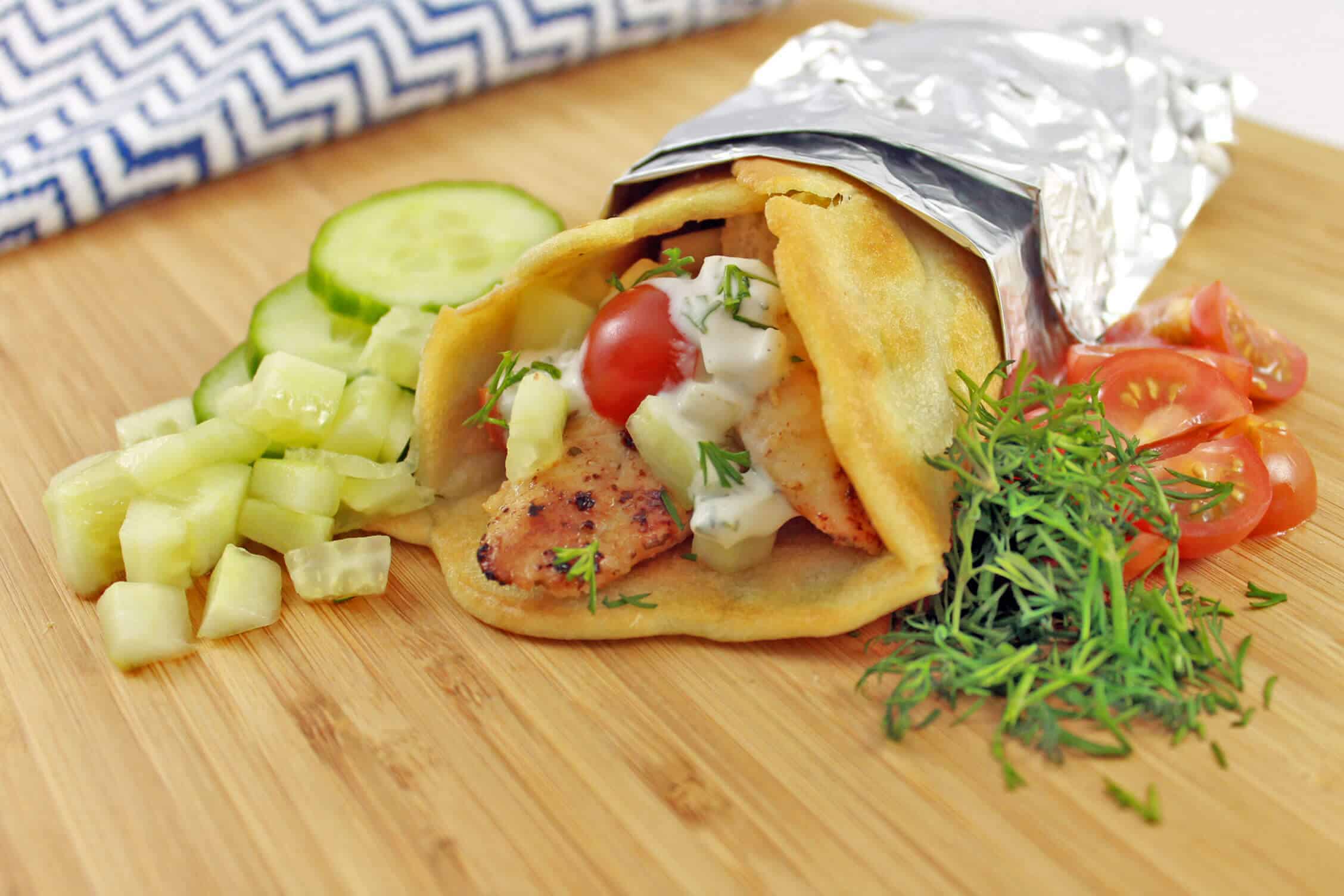 Paleo Chicken Gyro