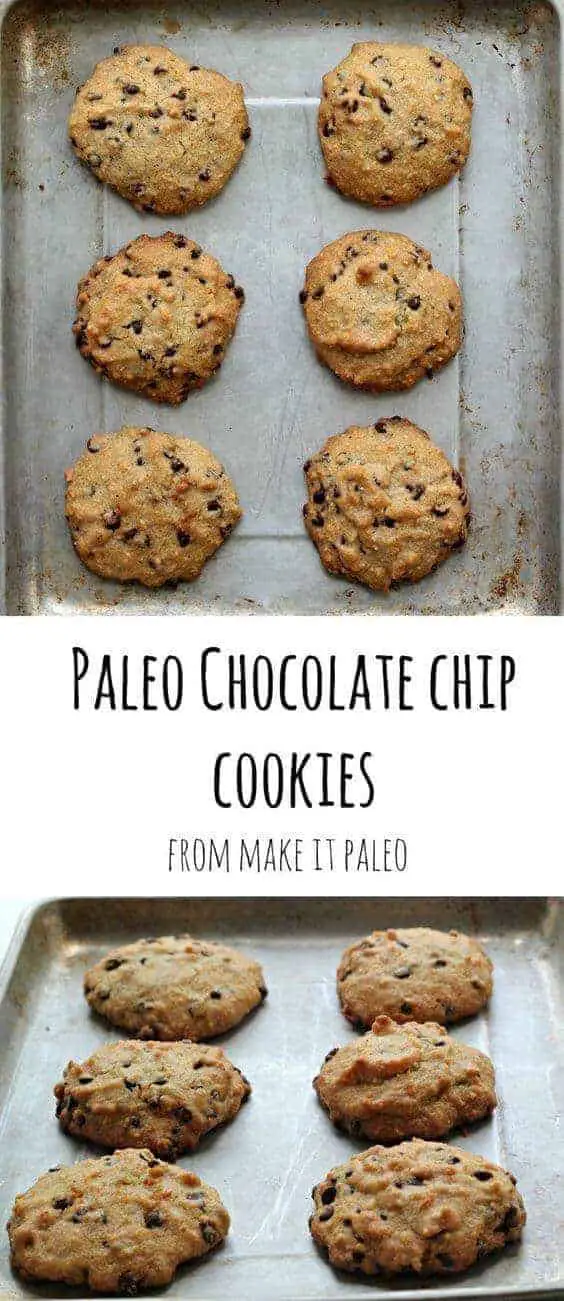 Paleo Chocolate Chip Cookies