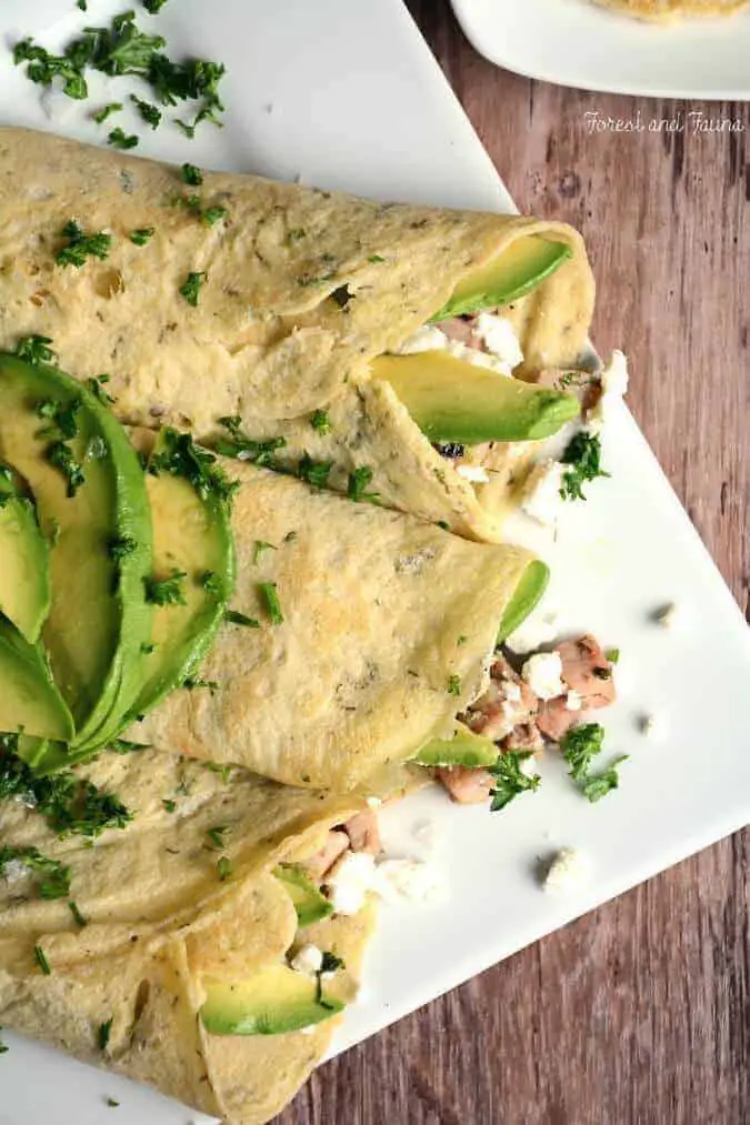 Savory Paleo Crepes and Keto Wraps