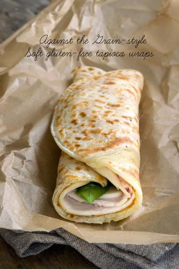 Soft Gluten Free Tapioca Wraps