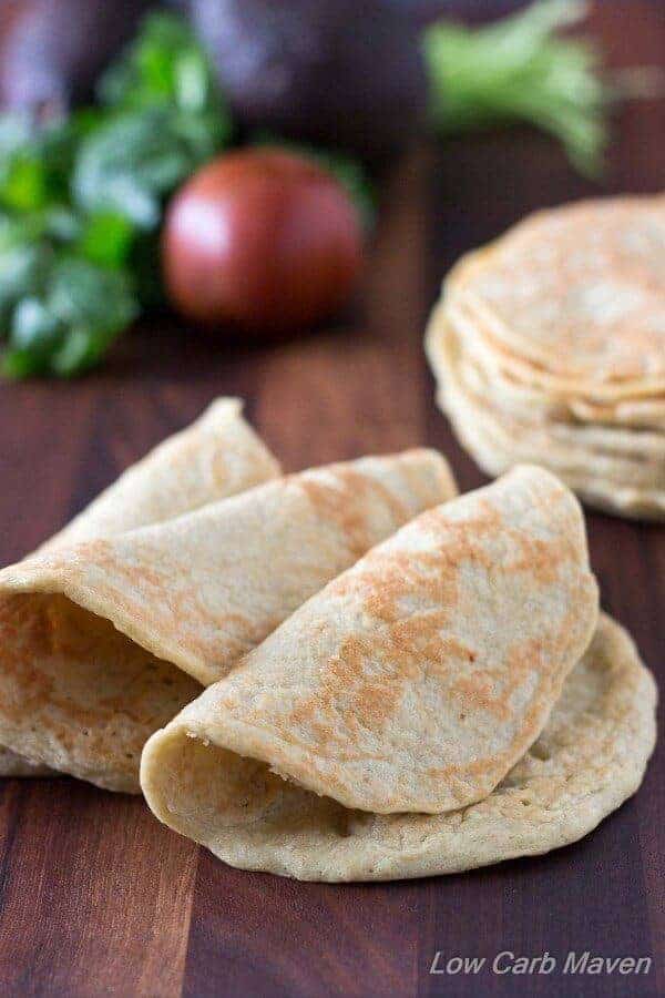 Gluten Free Keto Tortillas Recipe