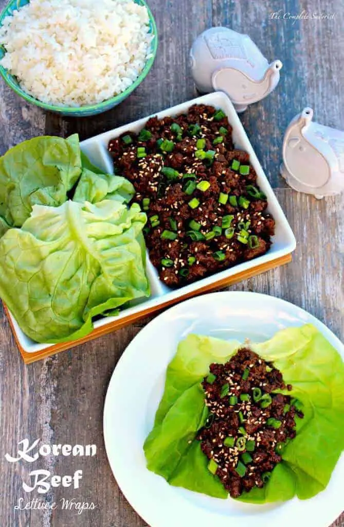 Korean Beef Lettuce Wraps