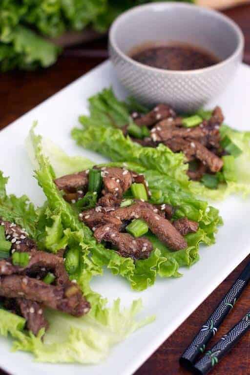 Bolgogi Lettuce Wraps