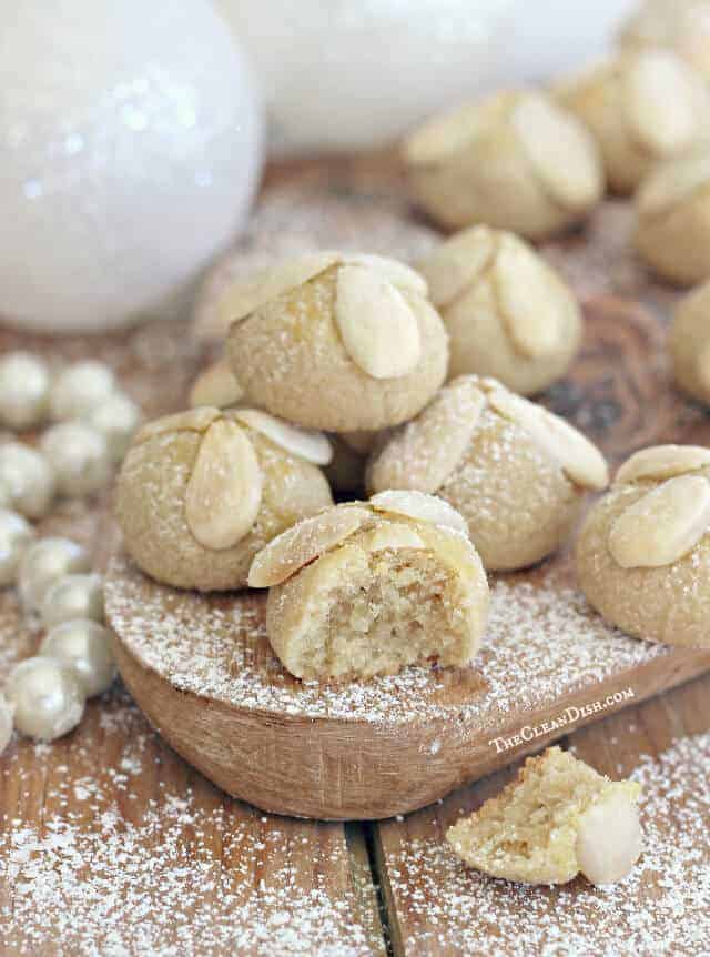 German Marzipan Christmas Cookies