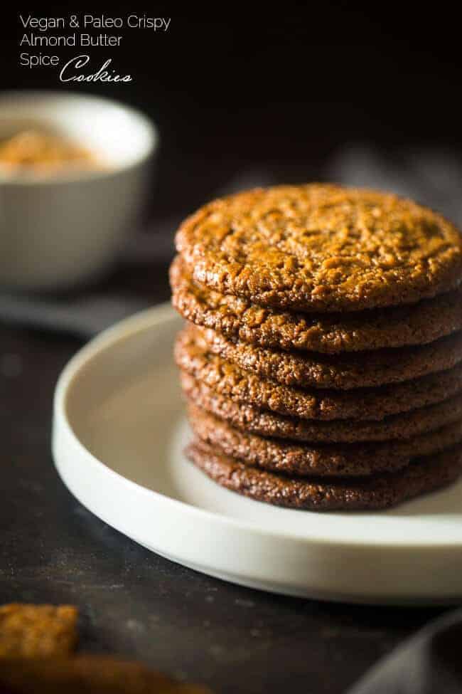 Spiced Paleo Cookies with Almond Butter