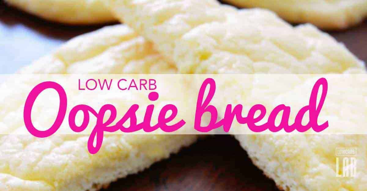Low Carb Oopsie bread recipe
